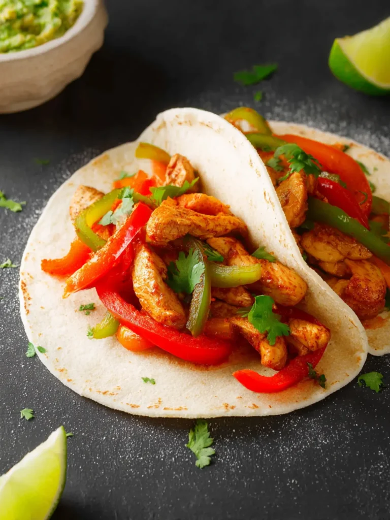 Easy Chicken Fajitas First Image