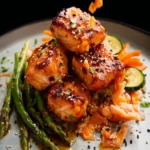 Hot honey salmon bites First Image