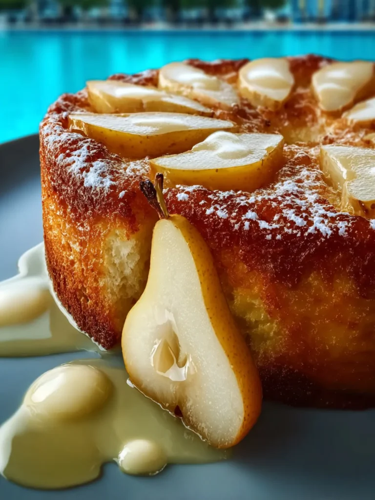 Italian Pear Cake First Image