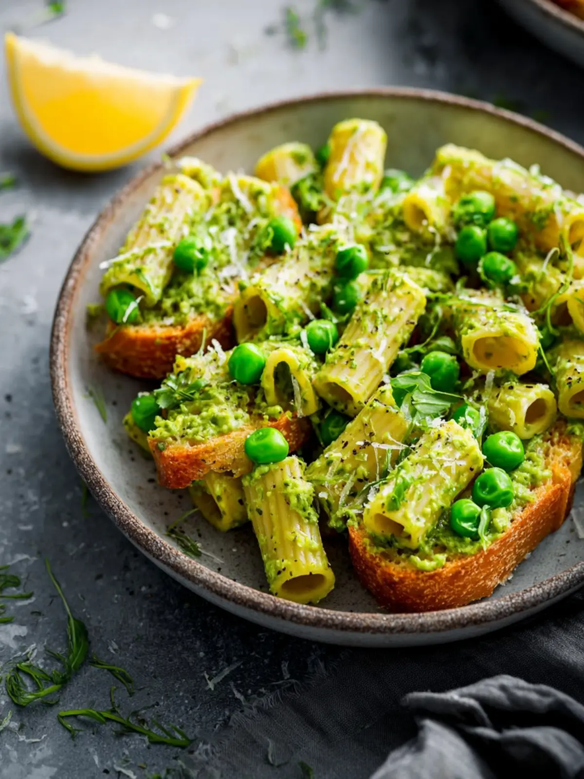 Spring Pea Pesto (with Mint and Arugula) First Image