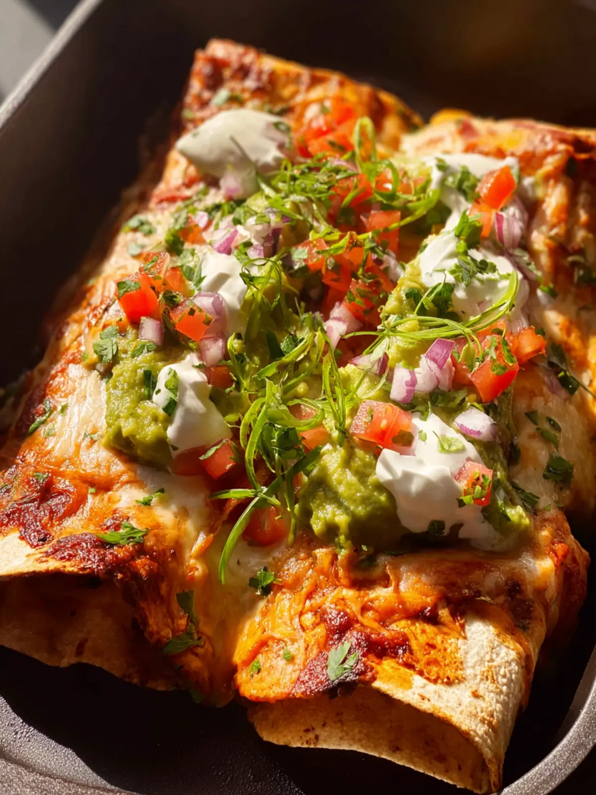 buffalo white bean enchiladas First Image