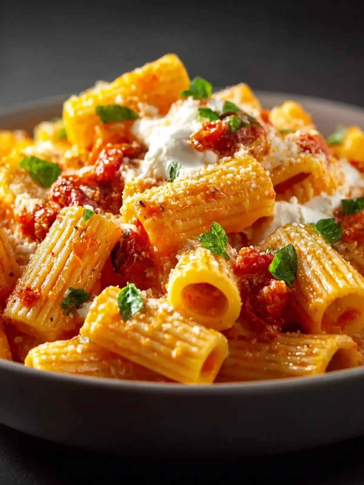 Cottage Cheese Rigatoni: Indulgent Comfort in Every Bite