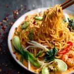 quick spicy coconut noodles First Image