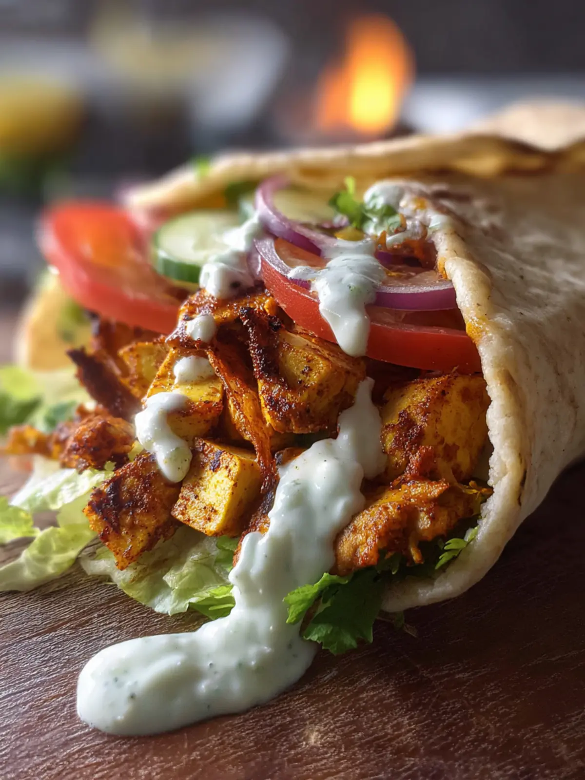 tofu shawarma First Image