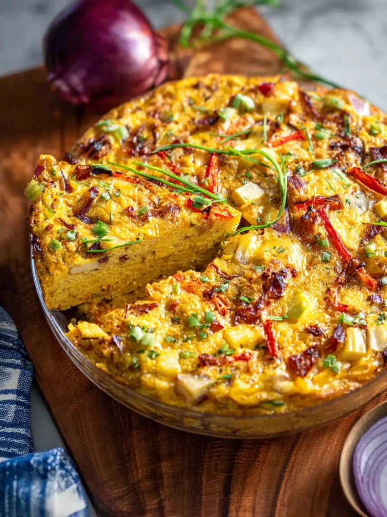 vegan crustless quiche First Image