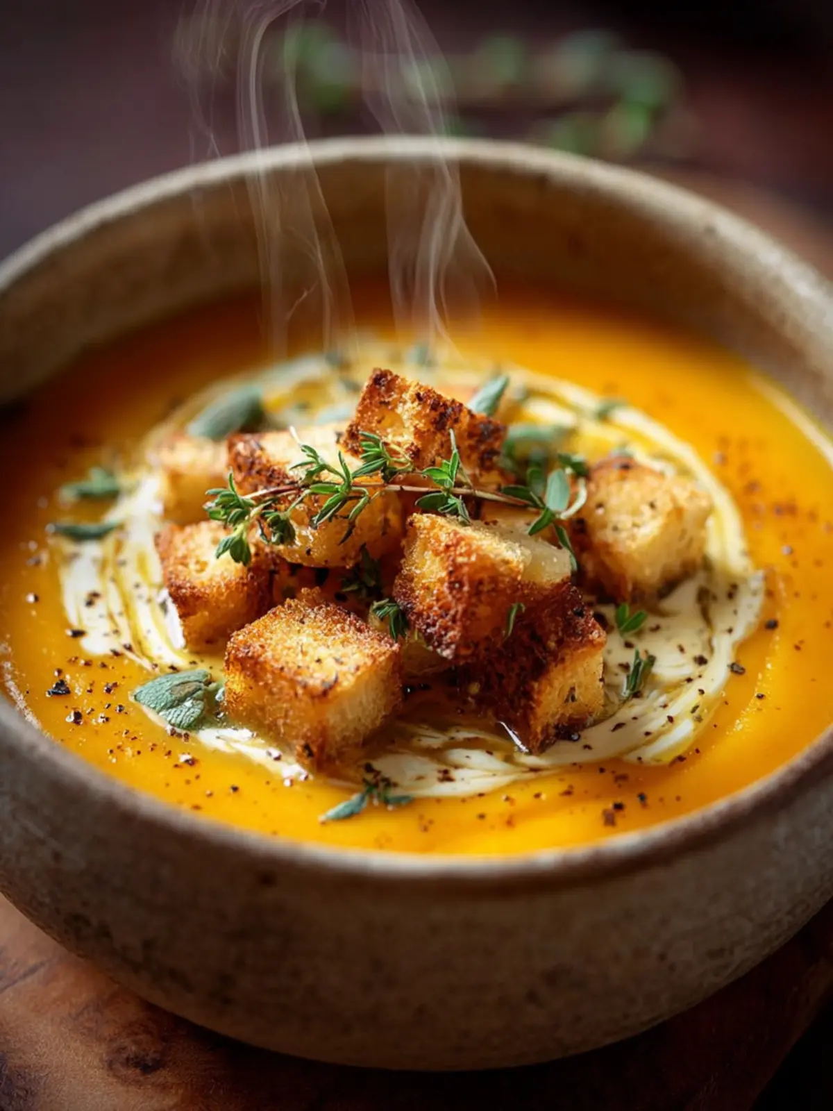 Roasted Butternut Squash Soup First Image