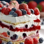 no bake berry icebox cake First Image